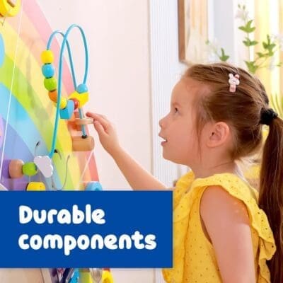 Rainbow Activity Wall Panels - Durable Components