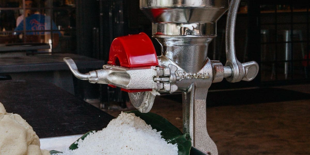 Victoria Manual High-Hopper Grain Grinder for Your Kitchen at Home Victoria Manual High-Hopper Grain Grinder for Your Kitchen at Home