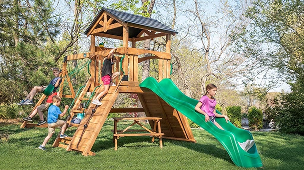 Backyard Discovery Endeavor II Swing Set