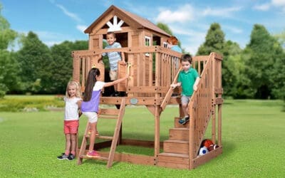 Backyard Discovery Scenic Heights Cedar Playhouse Review