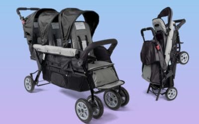 Gaggle Compass 3-Seat Stroller Review: Trio Stroller – Black