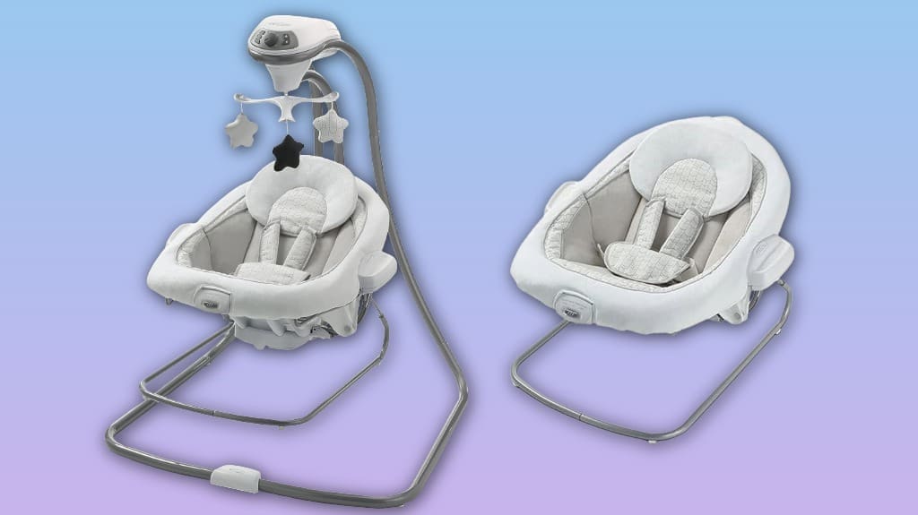 Graco DuetConnect LX Portable Baby Swing & Bouncer