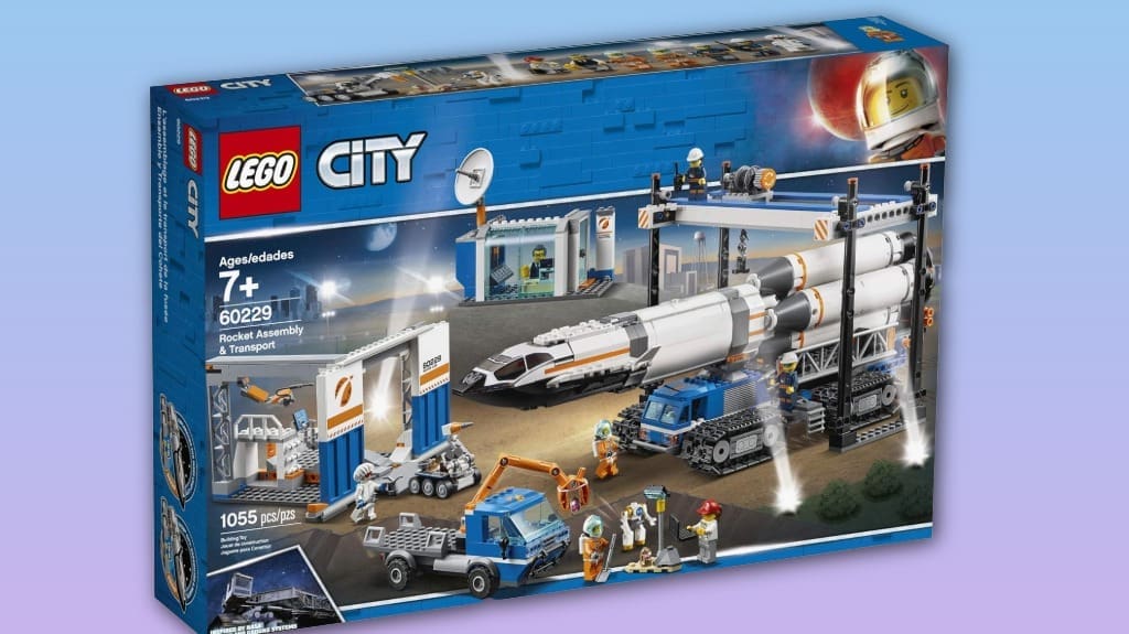 LEGO City Rocket Assembly & Transport Building Kit LEGO City Rocket Assembly & Transport Building Kit