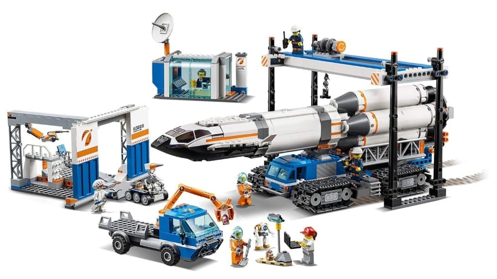 LEGO City Rocket Assembly & Transport Building Kit - Learning Through Play