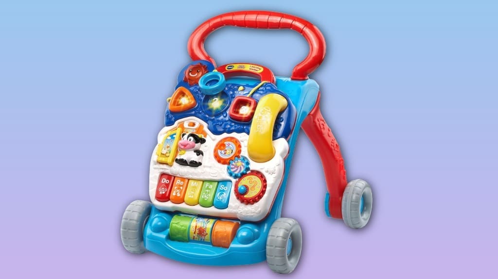 VTech Sit-to-Stand Learning Walker – Blue VTech Sit-to-Stand Learning Walker - Blue