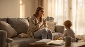 needing break guilt laden mom