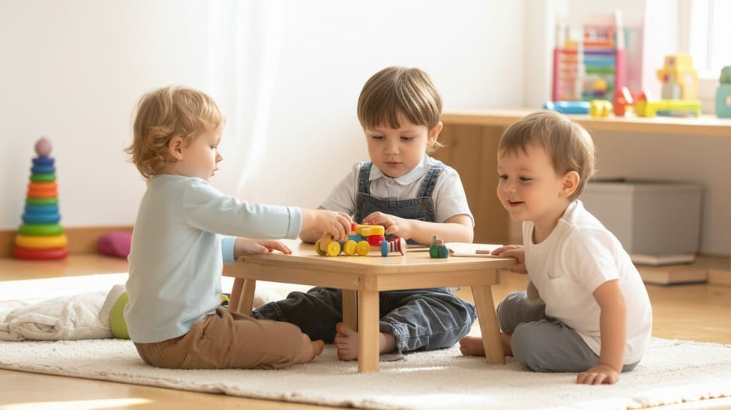 teaching sharing and turn taking